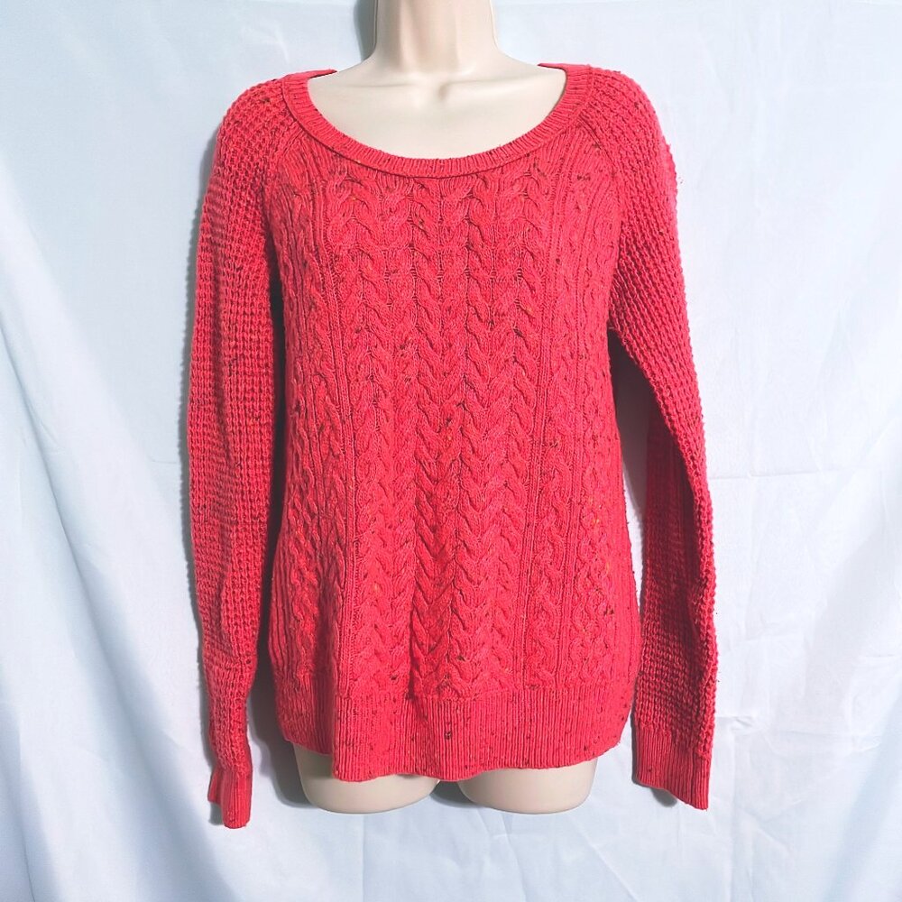a.n.a. Coral Pink Sweater Size L